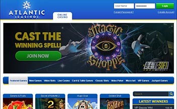 Screenshot 1 Atlantic Casino