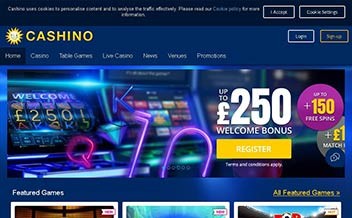 Screenshot 1 Cashino Casino