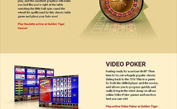 Screenshot 1 Golden Tiger Casino