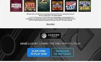 Screenshot 2 Luxury Casino