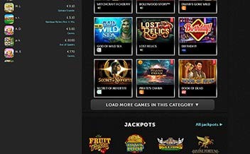 Screenshot 2 Spinson Casino
