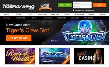 Screenshot 3 Tiger Gaming Casino