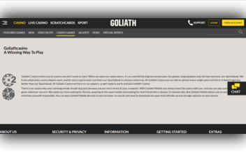 Screenshot 4 Goliath Casino