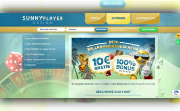 Screenshot 2 Sunny Player Casino