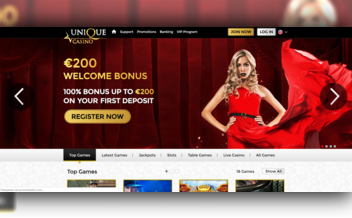 Screenshot 1 Unique Casino